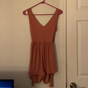 Pink romper